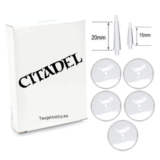 CITADEL FLYING STEMS WITH 32MM , SMALL FLYING BASES, Podstawki Citadel